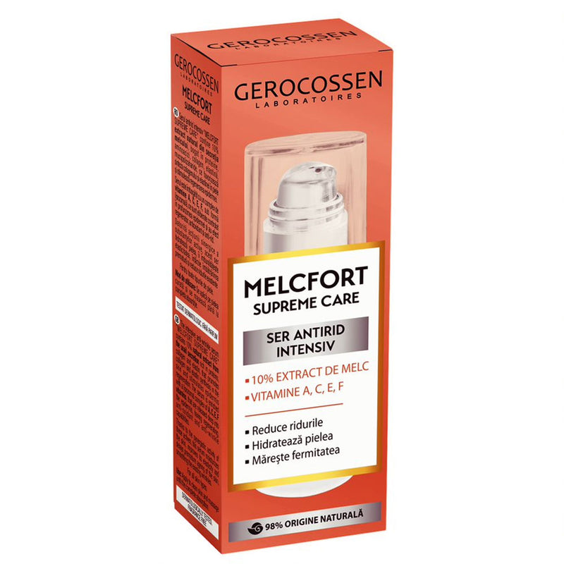 Ser antirid intensiv Melcfort Supreme Care 30 ml, Gerocossen