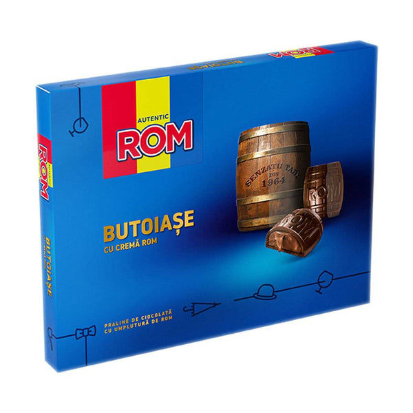 Butoiase de ciocolata cu crema de Rom